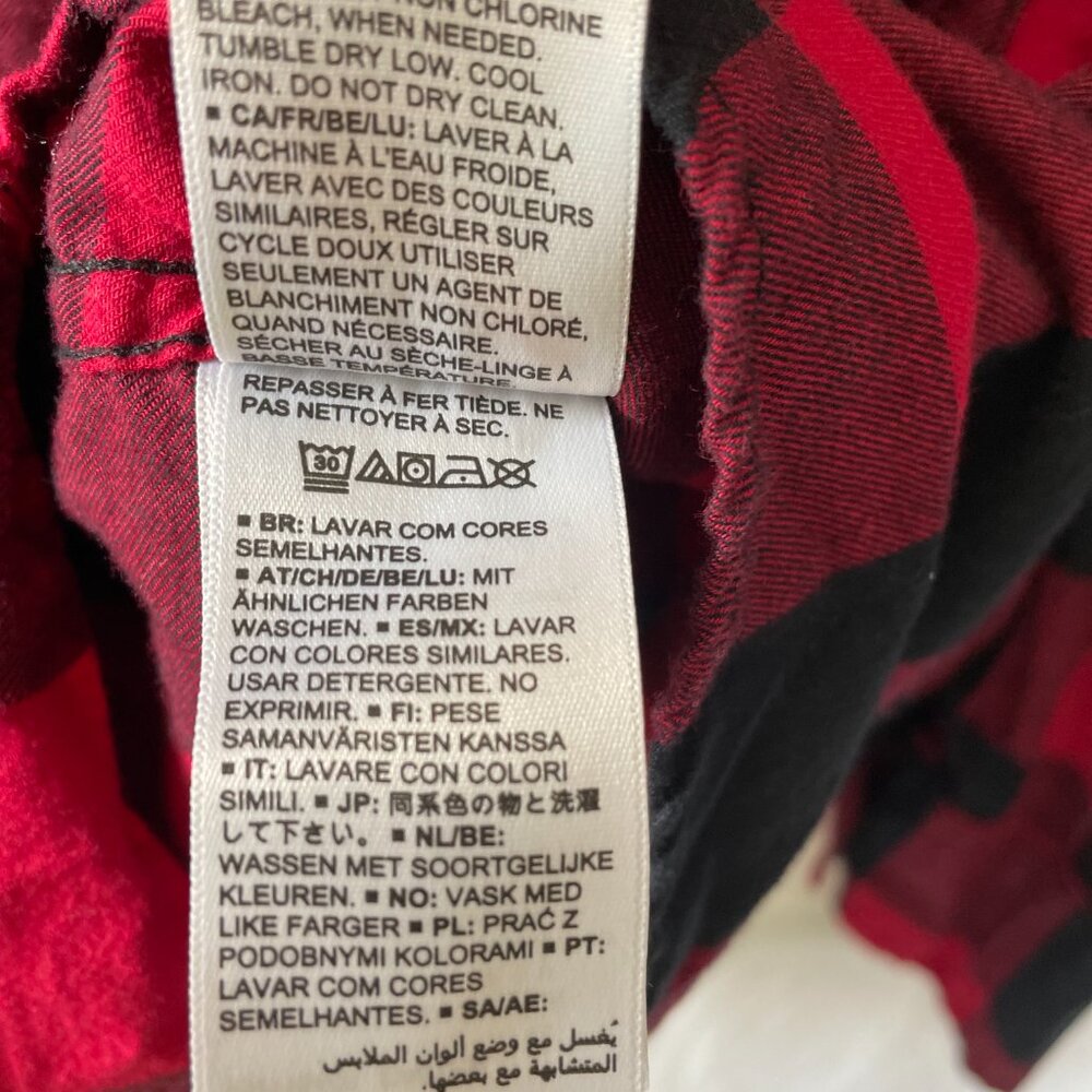 Amazon Essentials Red Buffalo Checked Everyday We… - image 4